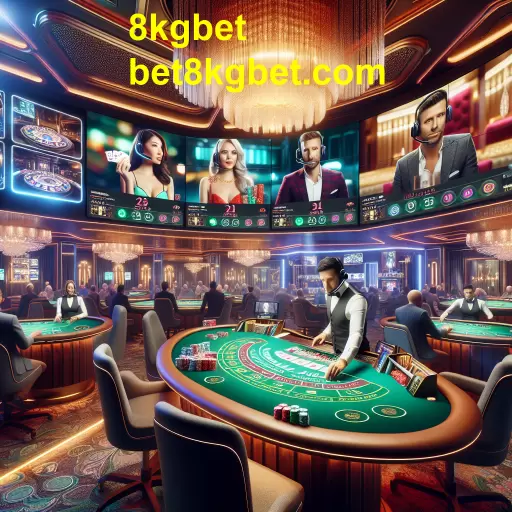 A Emoção do Casino Ao Vivo no 8kgbet